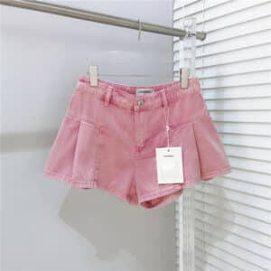 Chanel new circle   denim skirt pants