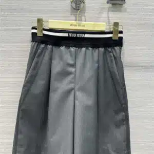 Miumiu counter explosive style cropped pants