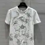 dior animal constellation print graphic T-shirt