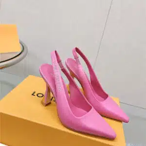 louis vuitton LV early spring new slingback high heels