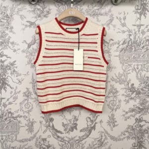 gucci early spring new knitted vest