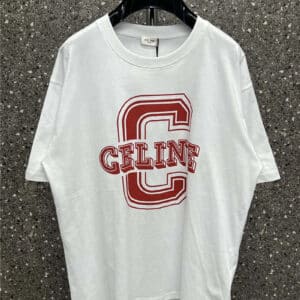 celine front print large C short sleeves