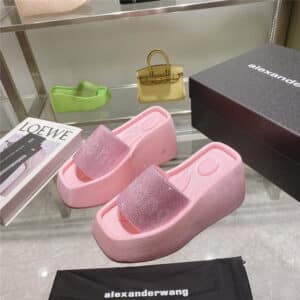 alexander wang platform sandals