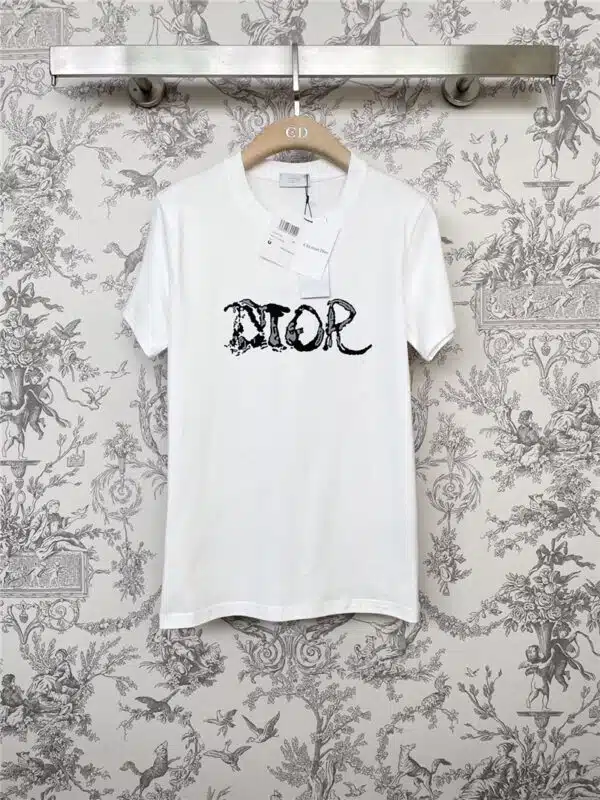 Dior new artist joint Peter Doig series T-shirt