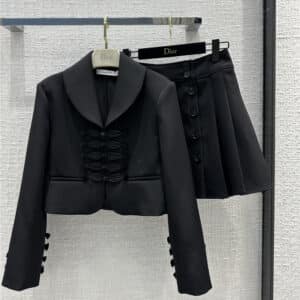 Dior early spring new black Look suit