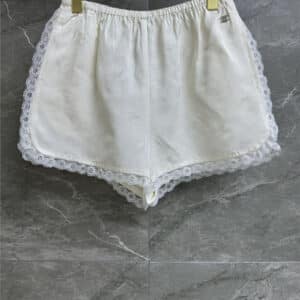 chanel lace shorts