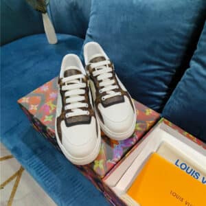 louis vuitton LV heart embellished sneakers