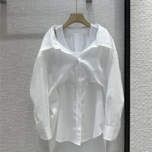 alexander wang fake two piece vest shirt