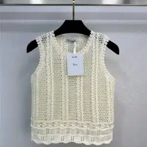 dior knitted vest