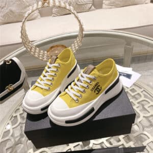 Chanel early spring new canvas shoes