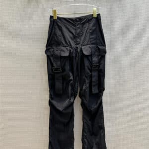 fendi utility style streamer trousers