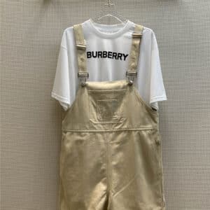 Burberry two-piece overalls