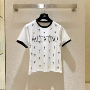 valentino handmade beaded T-shirt