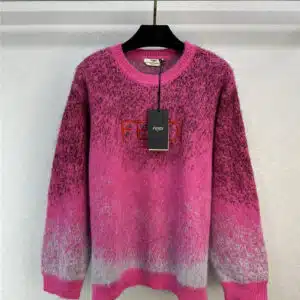 fendi gradient knit sweater