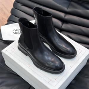 Alexander Mcqueen men's high boots