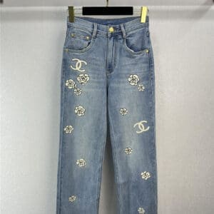 Chanel spring and summer new casual fashion jeans