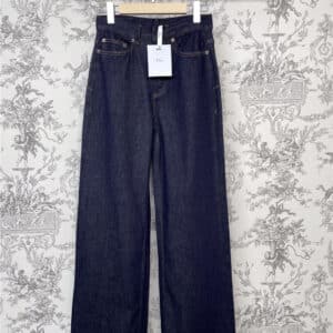 Dior early autumn new high waist straight jeans