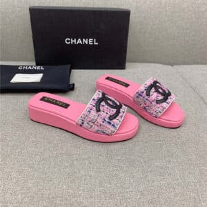 Chanel summer new platform slippers