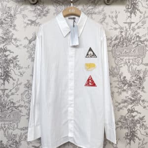 Dior early autumn new dune series loose shirt