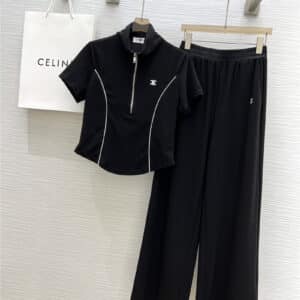 celine new hooded casual suit