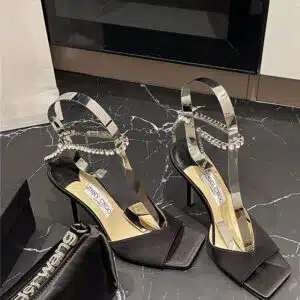 Jimmy Choo new ice fish mouth high-heeled sandals