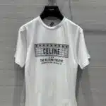 celine autumn and winter new logo cropped T-shirt