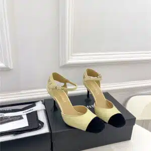 Chanel catwalk high heel sandals