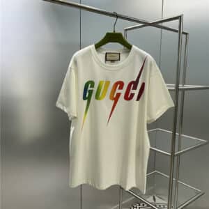 gucci printed cotton jersey T-shirt
