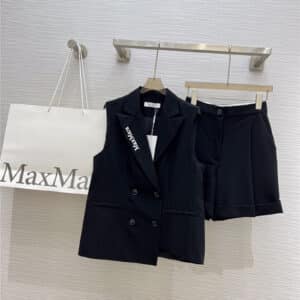MaxMara early autumn new fashion vest suit