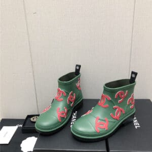 chanel hot style rain boots