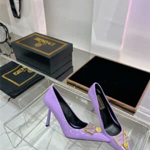 versace simple temperament high heels