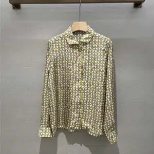 MaxMara silk-twill lapel shirt