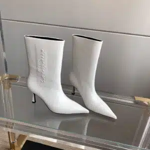 alexander wang new pointed toe high heel ankle boots