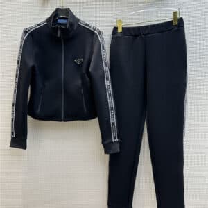 prada sports and leisure space cotton suit