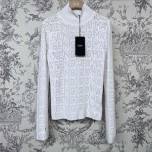 fendi early autumn new knitted long sleeves
