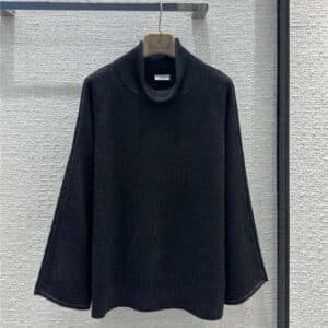 Brunello Cucinelli turtleneck cashmere knit sweater
