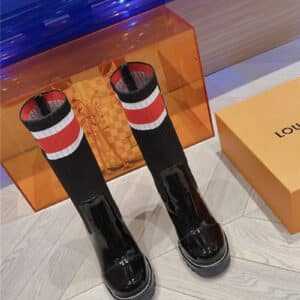 louis vuitton LV new high heel sock boots