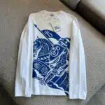 Burberry knight print long sleeve T-shirt