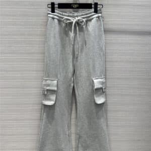 fendi limited edition capsule collection bootcut sweatpants