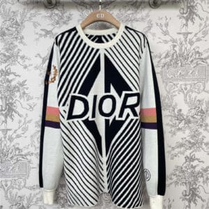 dior new autumn and winter jacquard sweater