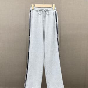 Balenciaga side letter patch track pants