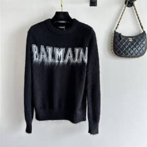 Balmain new mohair sweater