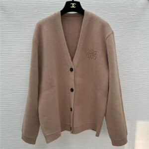 miumiu new autumn and winter knitted cardigan