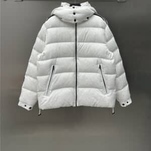 moncler detachable hooded down jacket