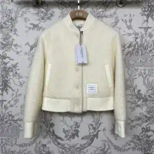 THOM BROWNE new early spring plush jacket