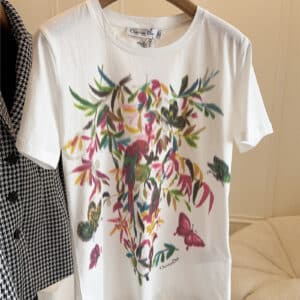 dior early spring new printed T-shirt