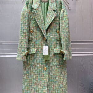 gucci dopamine colorful tweed wool jacket