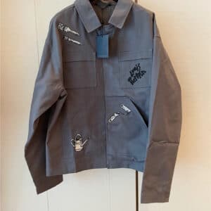 louis vuitton LV new toolbox embroidered jacket