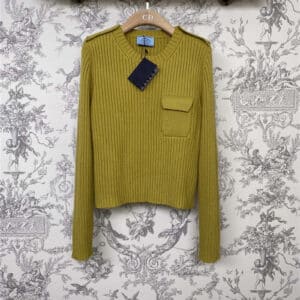 prada new autumn and winter pocket sweater