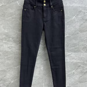 chanel fleece jeans